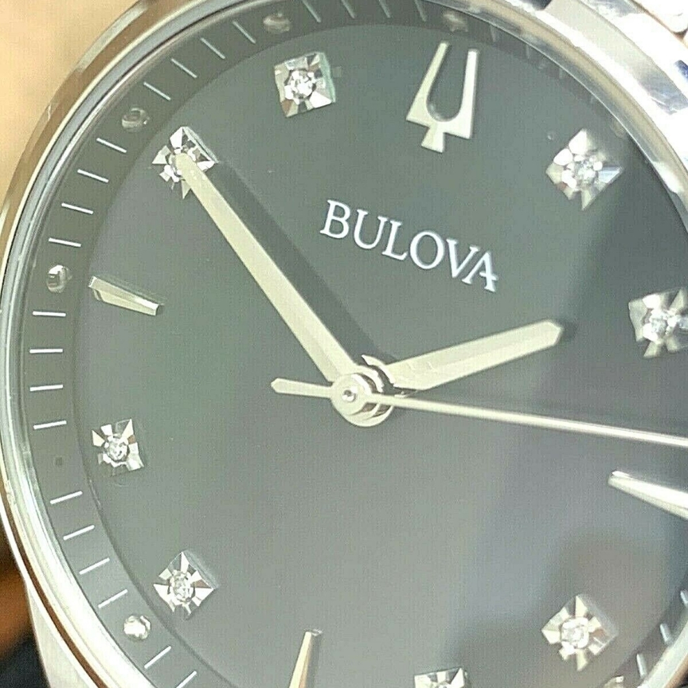 ***NEW*** Bulova Classic Sutton Quartz Diamond Ladies Watch - Picture 4 of 16